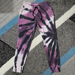 Victoria's Secret PINK Tie Dye Campus Joggers, S, NWT